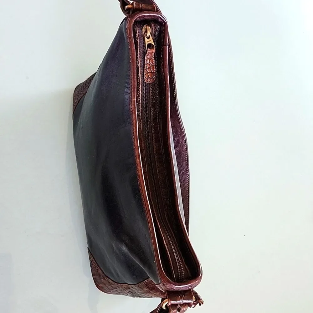 Brahmin Vintage Tuscan Timeless Elegant Coastal Cowgirl Bag - Picture 4 of 13